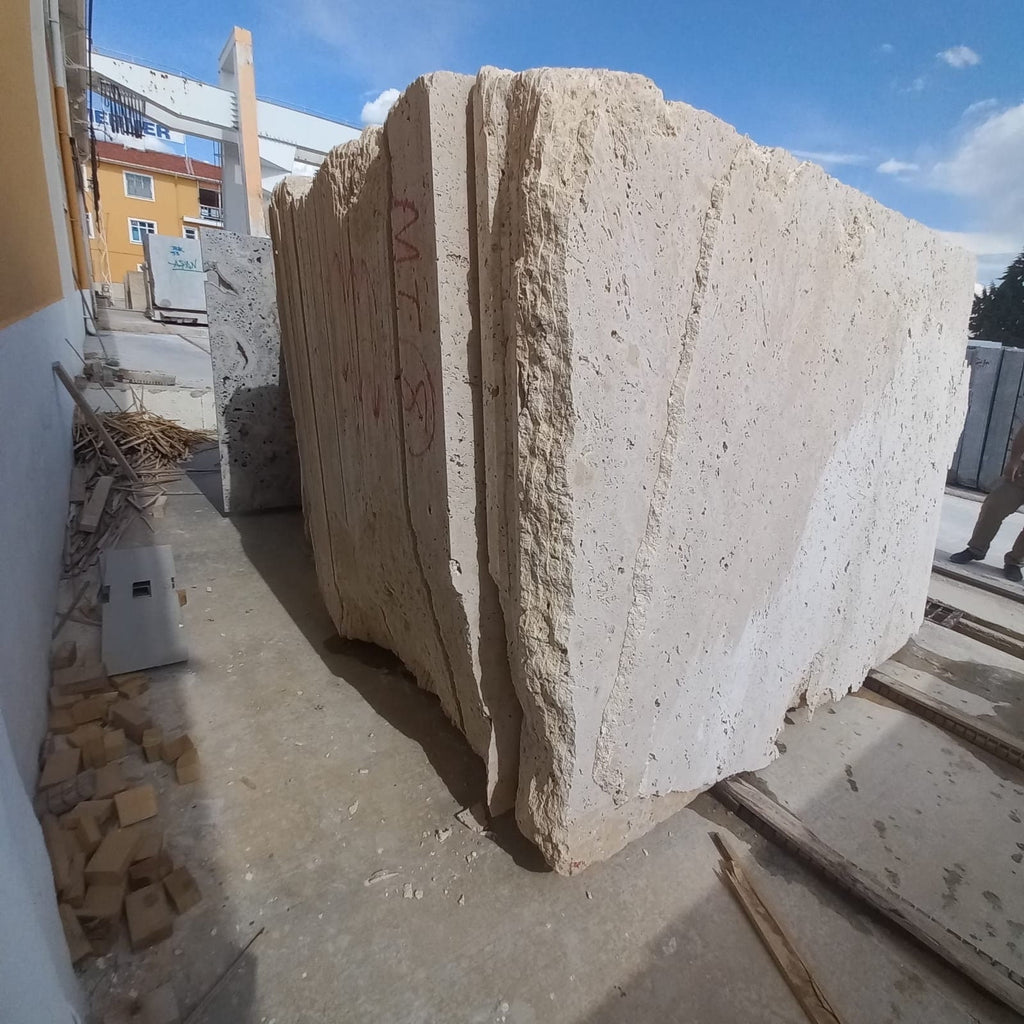 Travertine Sample: Natural Stone Tile (5”x5”)