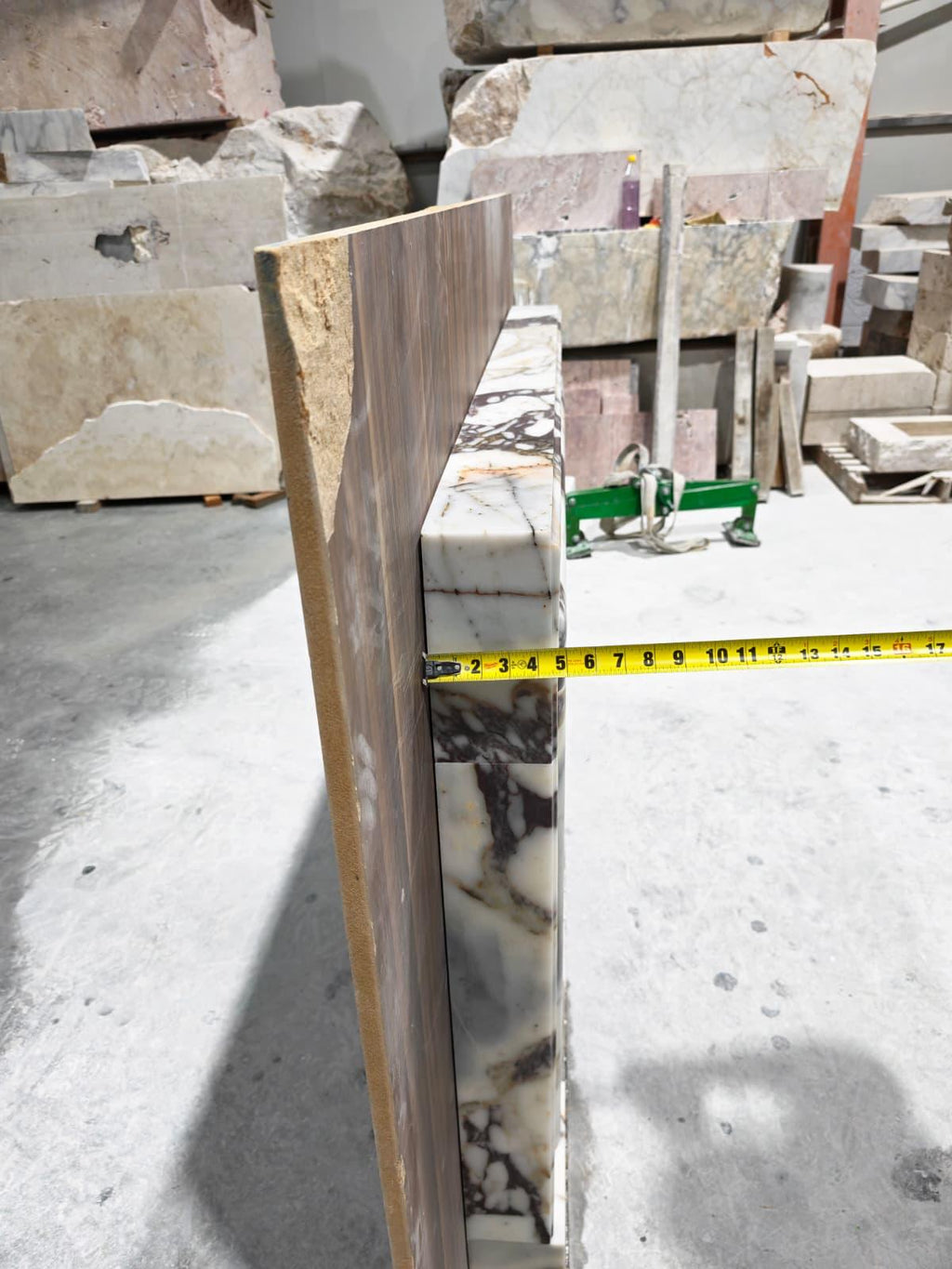 Calacatta Viola Marble Fireplace Surround | Luxury Handcrafted Stone Mantel | Statement Marble Fireplace Frame | Custom Designer Fireplace
