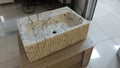 Calacatta Viola Marble Wall Mount Sink: Bathroom Powder Room