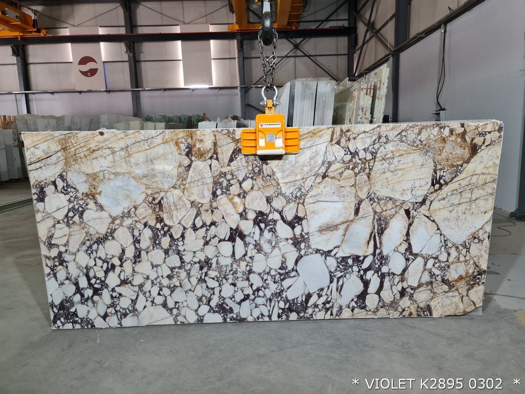 Handcrafted Calacatta Marble Vessel Sink Slab: Custom Natural Stone Basin (45”x20”x1”)