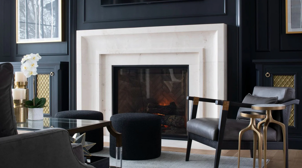 Fireplace Project Carrara for Jeanna W30"xH35"