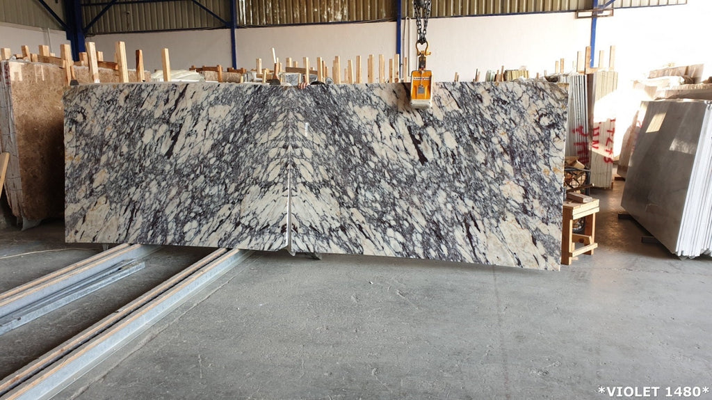 Handcrafted Calacatta Marble Vessel Sink Slab: Custom Natural Stone Basin (45”x20”x1”)